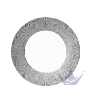 Тарелка подстановочная 31,5см коллекции Maille Platine бренда Bernardaud