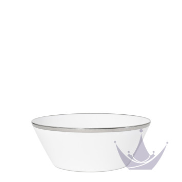 Салатник 24см коллекции Maille Platine бренда Bernardaud