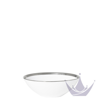 Чаша для мюсли 17см коллекции Maille Platine бренда Bernardaud
