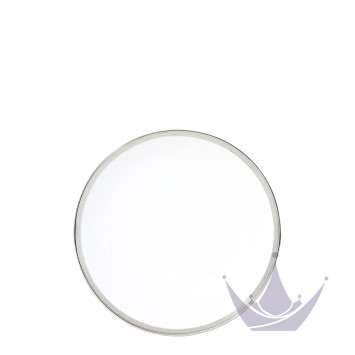 Тарелка суповая 19см коллекции Maille Platine бренда Bernardaud