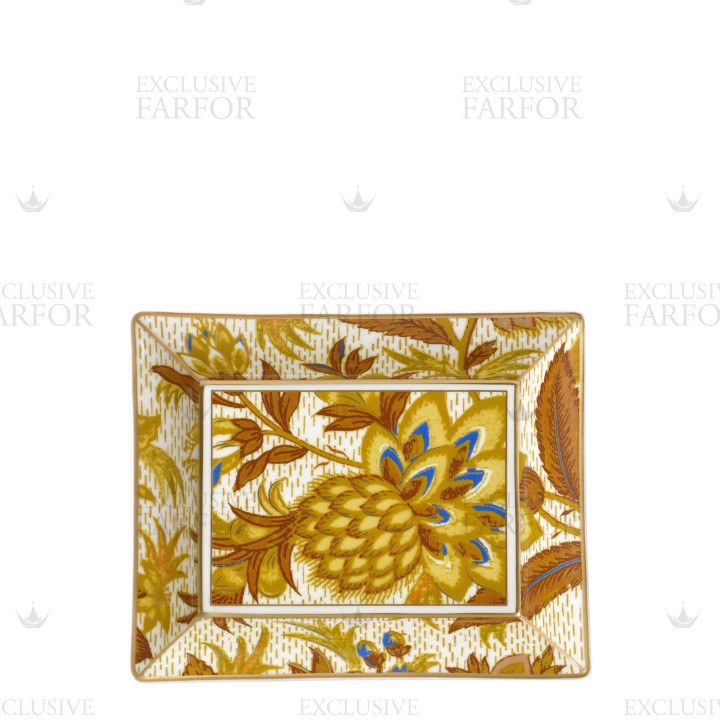 Блюдо прямоугольное 20x16см коллекции Mahé Safran бренда Bernardaud