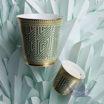 Ароматическая свеча 9см коллекции Mosaique бренда Bernardaud