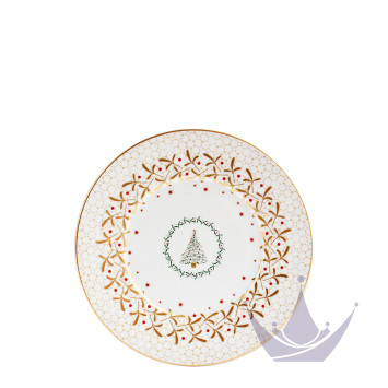 Тарелка закусочная 21см коллекции Noël бренда Bernardaud