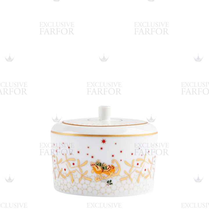Сахарница 150мл коллекции Noël бренда Bernardaud