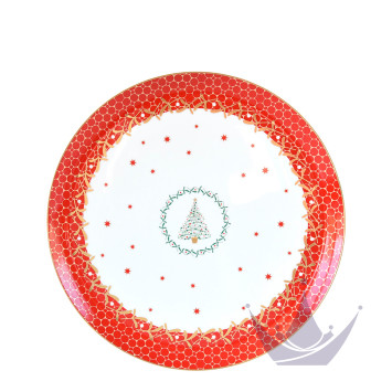 Тарелка тортовая 32см коллекции Noël бренда Bernardaud