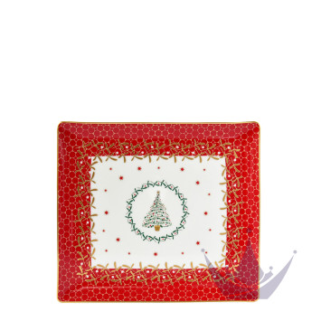 Чаша прямоугольная 22,5х19см коллекции Noël бренда Bernardaud