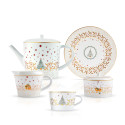 Кофейный сервиз на 6 персон коллекции Noёl бренда Bernardaud