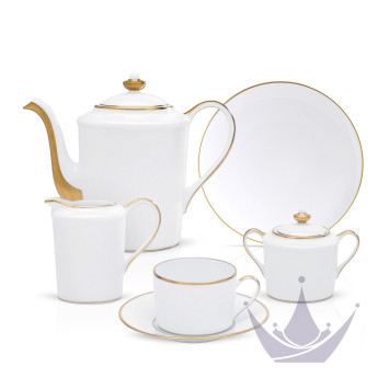 Кофейный сервиз на 6 персон коллекции Palmyre бренда Bernardaud
