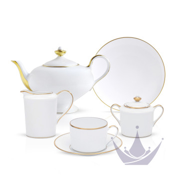Чайный сервиз на 6 персон коллекции Palmyre бренда Bernardaud