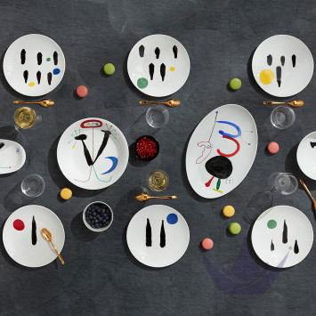 Коллекция Parler Seul - Joan Miro бренда Bernardaud