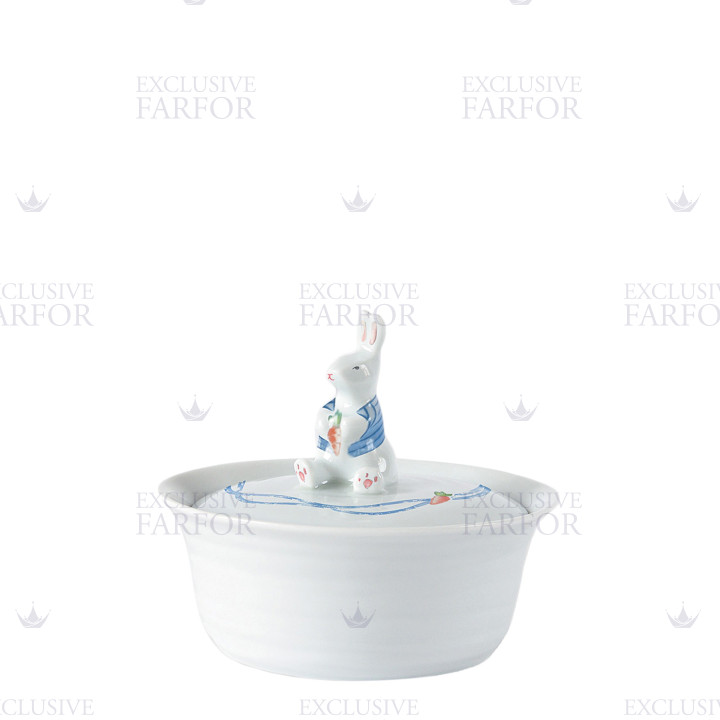 Чаша для риса с крышкой 15см коллекции Petit Boulingrin бренда Bernardaud