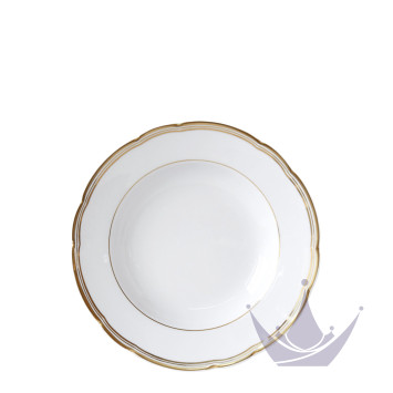 Тарелка суповая 23см коллекции Pompadour бренда Bernardaud