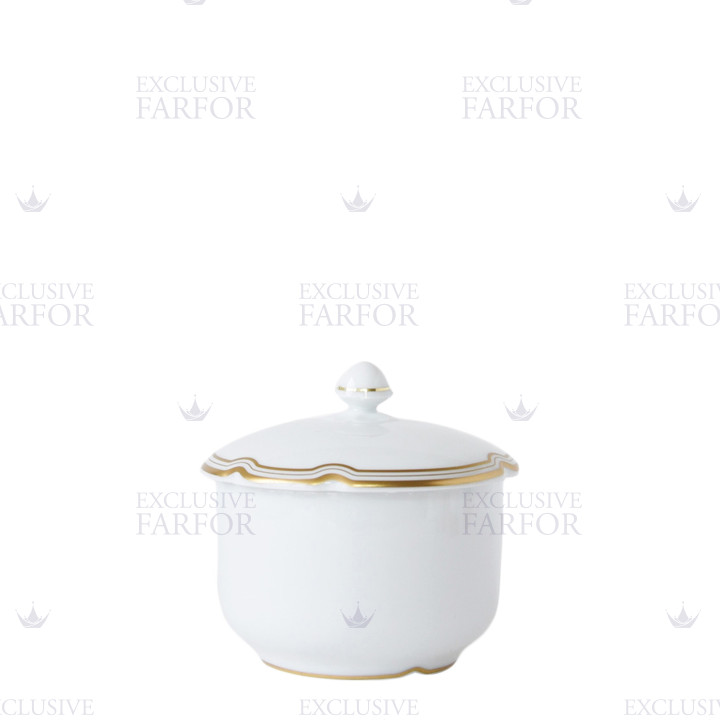 Сахарница 270мл коллекции Pompadour бренда Bernardaud