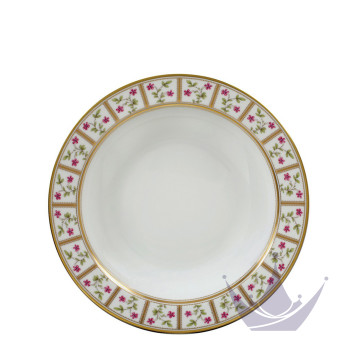 Тарелка глубокая 29см коллекции Roseraie бренда Bernardaud