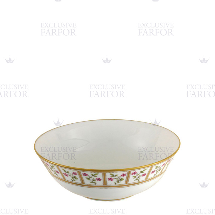 Салатник 25см коллекции Roseraie бренда Bernardaud