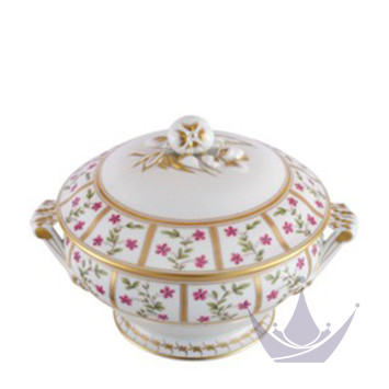 Супница 2,2л коллекции Roseraie бренда Bernardaud