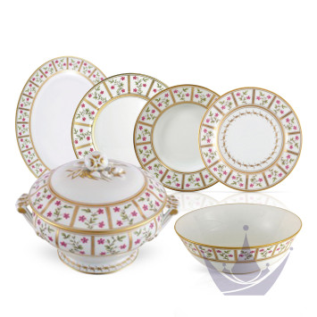 Столовый сервиз на 6 персон бренда Bernardaud