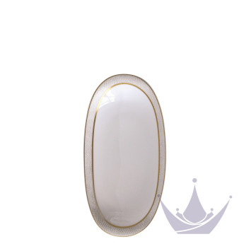 Блюдо для гарнира 23x12см коллекции Sauvage Or бренда Bernardaud