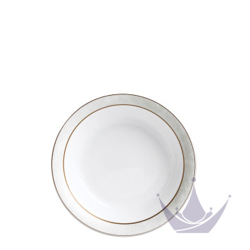 Тарелка суповая 19см коллекции Sauvage Or бренда Bernardaud