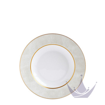 Тарелка суповая 22,5см коллекции Sauvage Or бренда Bernardaud