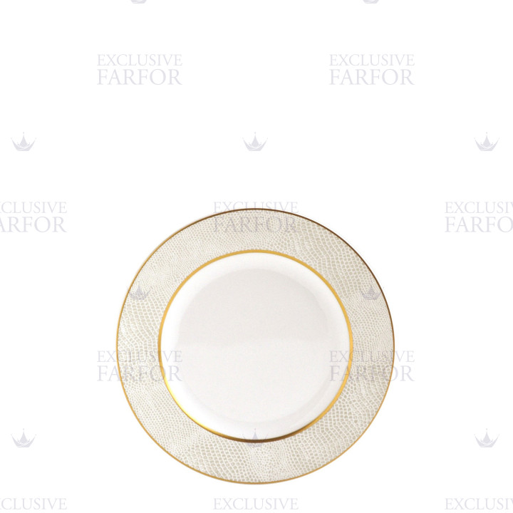 Тарелка десертная 16см коллекции Sauvage Or бренда Bernardaud