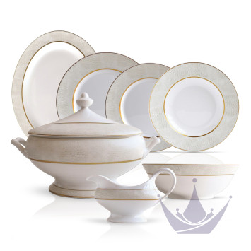 Столовый сервиз на 6 персон бренда Bernardaud