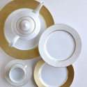 Столовый сервиз на 6 персон коллекции Sauvage Or бренда Bernardaud