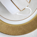 Столовый сервиз на 6 персон коллекции Sauvage Or бренда Bernardaud