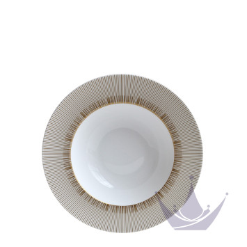 Тарелка суповая 23см коллекции Sol бренда Bernardaud