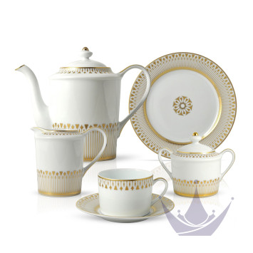 Кофейный сервиз на 6 персон бренда Bernardaud
