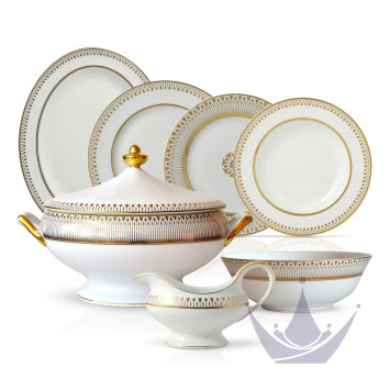 Столовый сервиз на 6 персон бренда Bernardaud