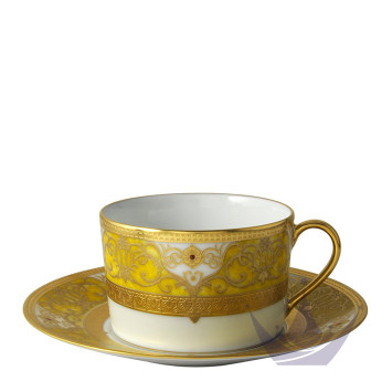 Чашка для завтрака с блюдцем коллекции Splendid бренда Bernardaud