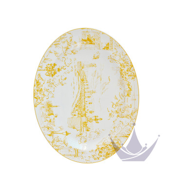 Блюдо овальное 38см коллекции Tout Paris бренда Bernardaud
