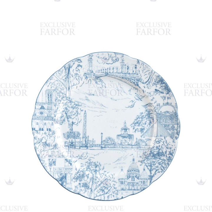 Тарелка главная 27см коллекции Tout Paris бренда Bernardaud
