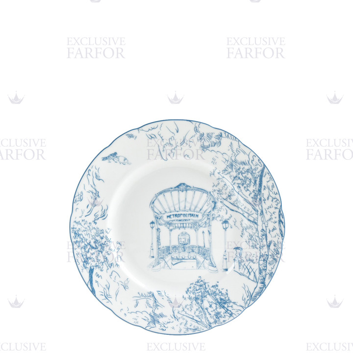 Тарелка закусочная 21см коллекции Tout Paris бренда Bernardaud