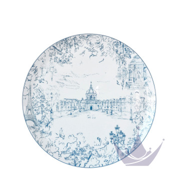 Тарелка тортовая 32см коллекции Tout Paris бренда Bernardaud