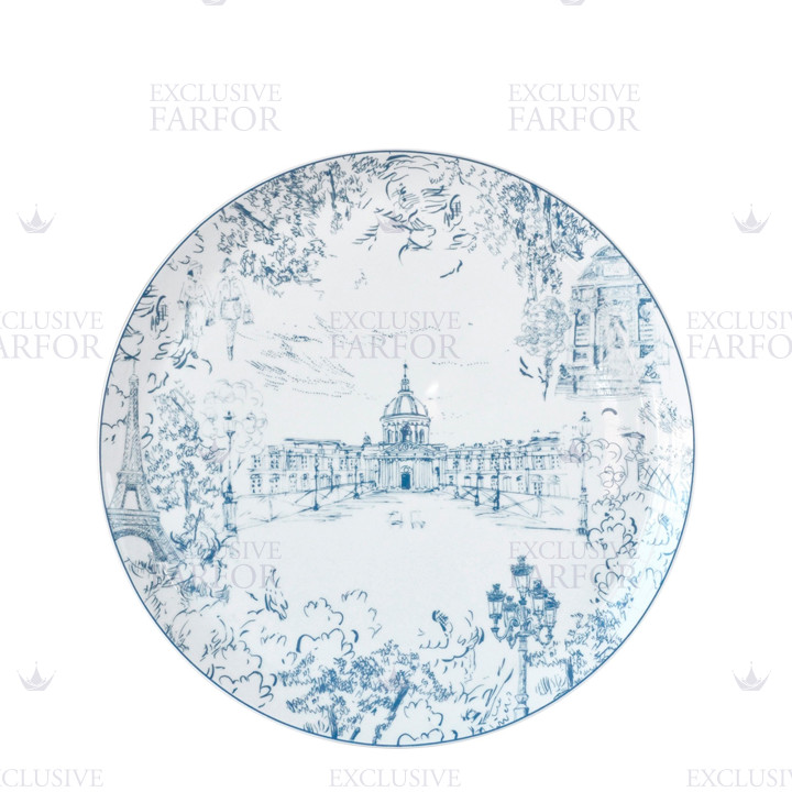 Тарелка тортовая 32см коллекции Tout Paris бренда Bernardaud