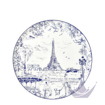 Тарелка тортовая 32см коллекции Tout Paris бренда Bernardaud