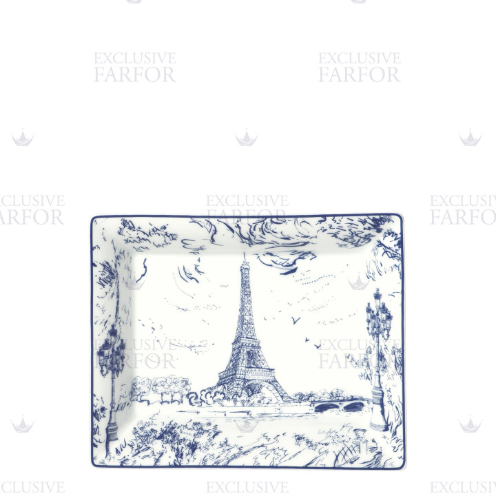 Блюдо прямоугольное 20x16см коллекции Tout Paris бренда Bernardaud