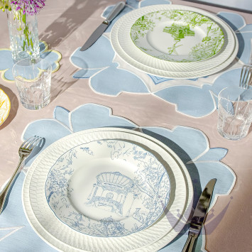 Чайный сервиз на 6 персон коллекции Tout Paris бренда Bernardaud