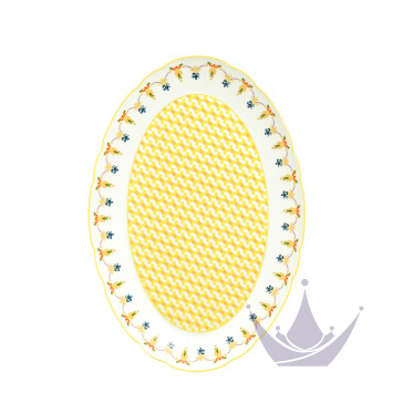 Блюдо овальное 38см коллекции Trianon бренда Bernardaud