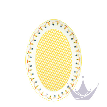 Блюдо овальное 33см коллекции Trianon бренда Bernardaud