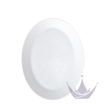 Блюдо овальное 33см коллекции Twist бренда Bernardaud