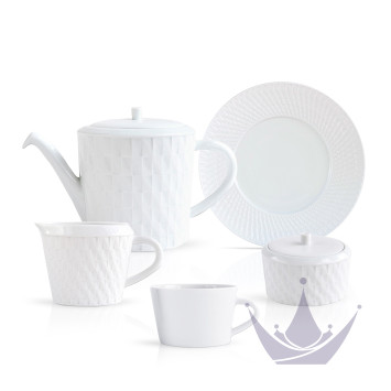 Кофейный сервиз на 6 персон коллекции Twist бренда Bernardaud