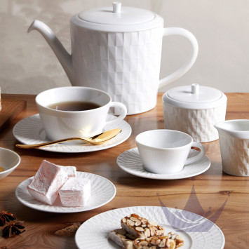 Кофейный сервиз на 6 персон коллекции Twist бренда Bernardaud