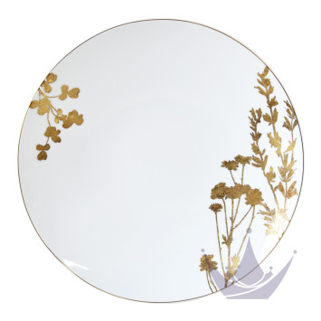Тарелка главная 27см, 4шт. коллекции Vegetal Or бренда Bernardaud