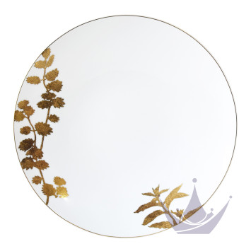 Тарелка главная 27см, 4шт. коллекции Vegetal Or бренда Bernardaud