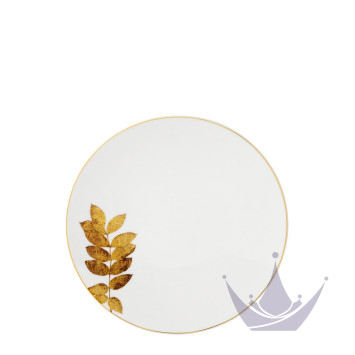 Тарелка закусочная 21см коллекции Vegetal Or бренда Bernardaud
