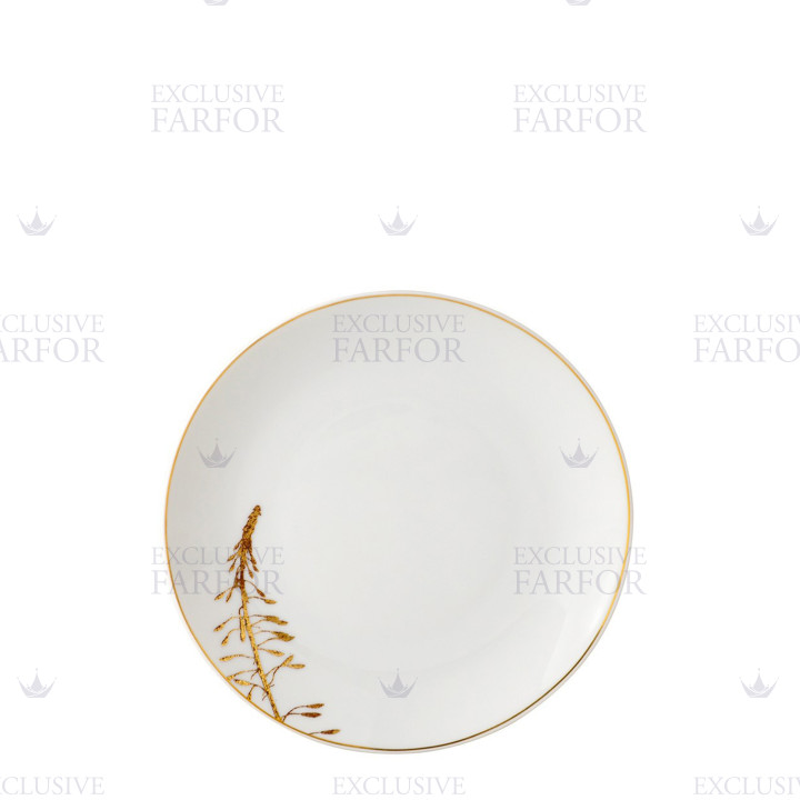 Тарелка десертная 16см коллекции Vegetal Or бренда Bernardaud