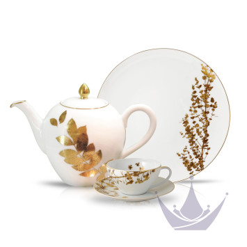 Коллекция Vegetal Or бренда Bernardaud